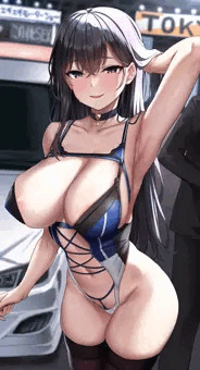 モーターショーのえっちなお姉さん