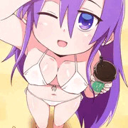 白ビキニあぎりさん