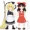 幼レイマリ立ち絵
