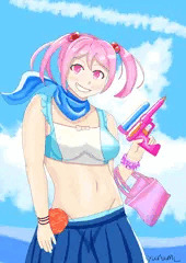 【艦これ差分】水着漣