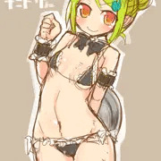 メイドビキニキミドリさん