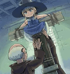 魔女っ子磔