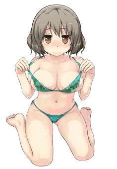 ビキニ乳吊り上げ
