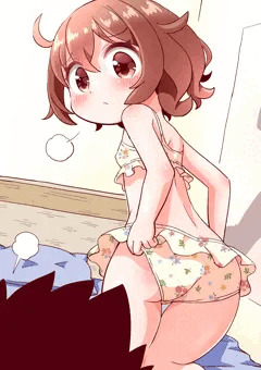 水着お披露目ヒナちゃん