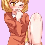 静葉に足で踏んでもらう