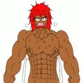 望炎の雄っぱいミルクGIF
