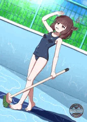 プール掃除きりたん