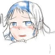 事中の赤ら顔五月雨ちゃん