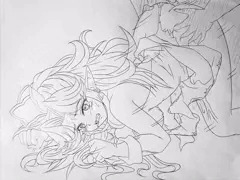 敗北のアンジェラ王女。