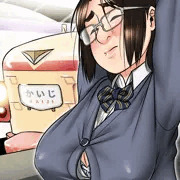 いいおっぱいの鉄JKちゃん