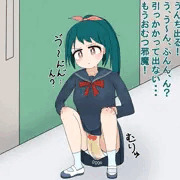 おむつ邪魔！