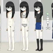 内気な女子中学生の中身