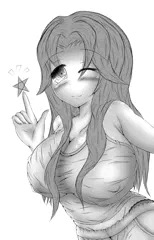 ルームウェアの女の子