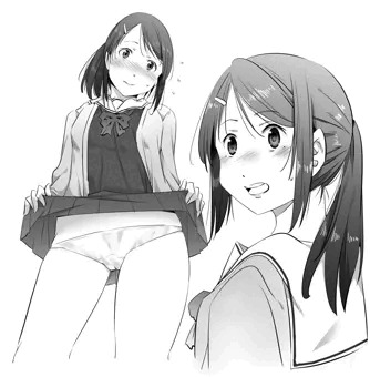 たくし上げJK