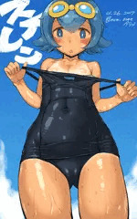 スイレンすく水着