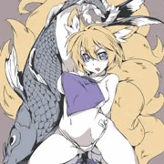 腹掛け＋ふんどし藍（ゝω・）v-☆