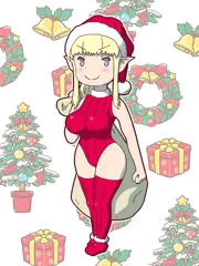 サンタ服レア（4頭身Ver）