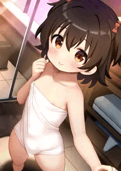 お風呂に入りたいみりあちゃん