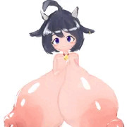 接地系牛耳超乳