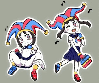 アメイジングデジタルサーカスのポムニちゃんのつもり