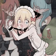 [skeb]モンスターに滅茶苦茶にされる女装ショタ