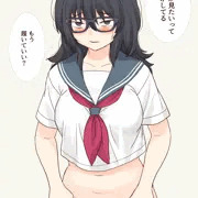 もっさり黒髪眼鏡に目の下にクマのある股の毛の濃そうな女