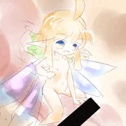 押し倒す妖精さん