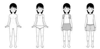 フミエ着替え