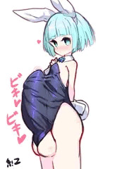 バニーの日！超ビキビキ勃起ふたなりバニーちゃん