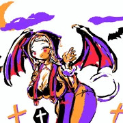 ハロウィン猫吹ケムリ
