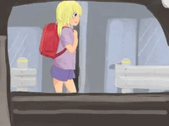 下校中の