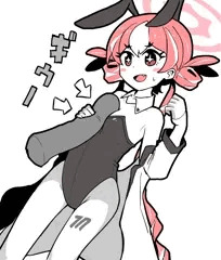 白兎に押しつける
