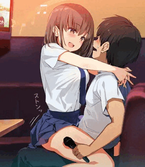 採点勝負中に卑劣な妨害をしてくる女友達