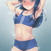 むっちゃんにはアディダスのスポブラがよく似合う