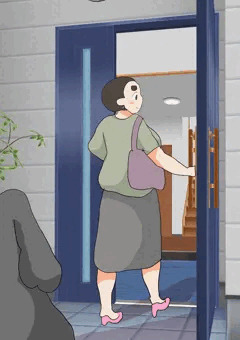 うしろから