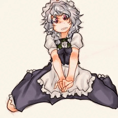 気づかない間に腹の中が大変なことになってた咲夜さん（苗床）