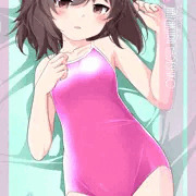 【十人十色093】抱き枕カバー「灰桜撫子(オリジナル)」240426