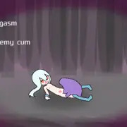 エロアクションゲーム風ドットアニメ