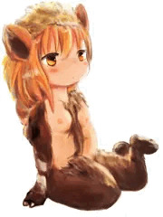 フタコブラクダ化（口元差分）