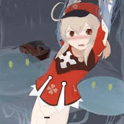 クレーちゃんスライム巻き