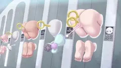 お尻で認証ゲート【アニメ】