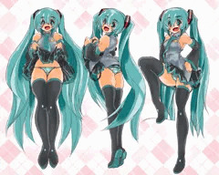 ぱんちらミクちゃんズ