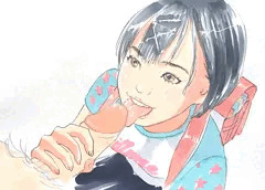 えみちゃんのフェラ