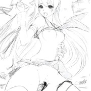 ぜかまし！ちゃん　ラフ