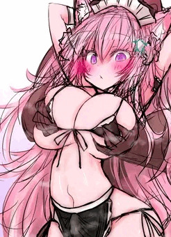 こよりちゃんの実験❤メイドビキニ❤