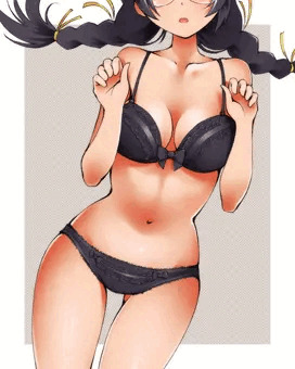 大晦日にバサ姉の黒下着が見られると聞いて(ry