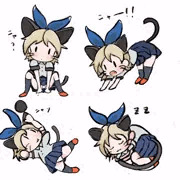 深夜廻のハルちゃんをにゃんにゃん