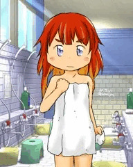 択捉ちゃんにお背中流して貰いたい