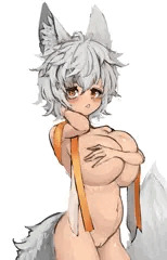 裸くが狐