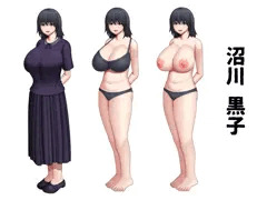 ちょっと危なそうな女の立ち絵
